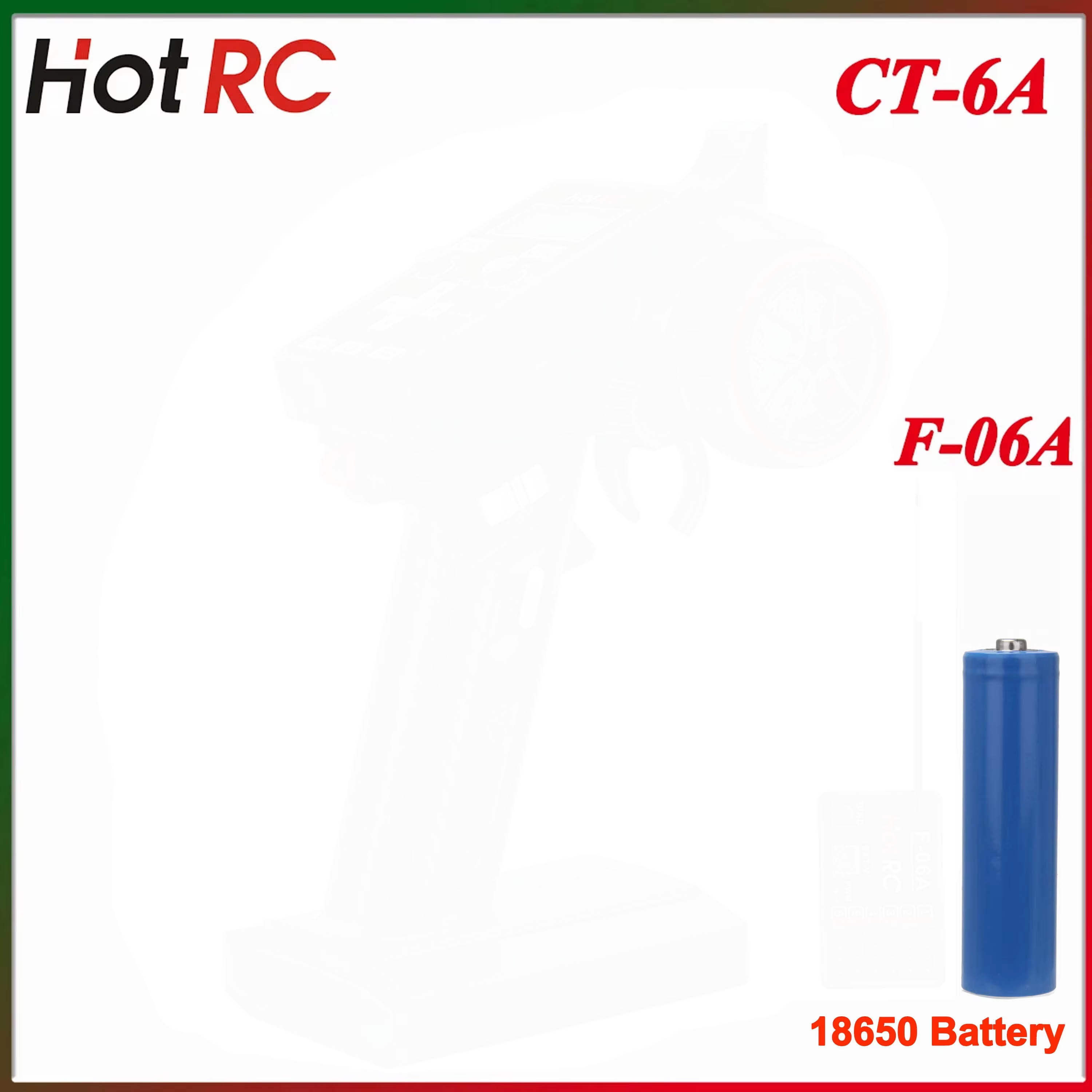 Drone And Car - HotRC CT-6A 2.4G 6CH 6 Saluran