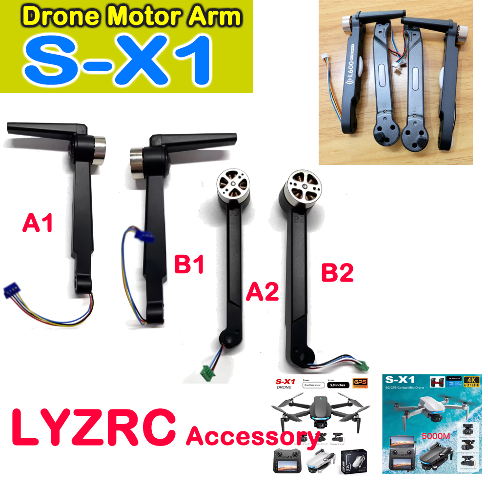 Lyzrc Drone - LYZRC S-X1 Suku Cadang Lengan Motor