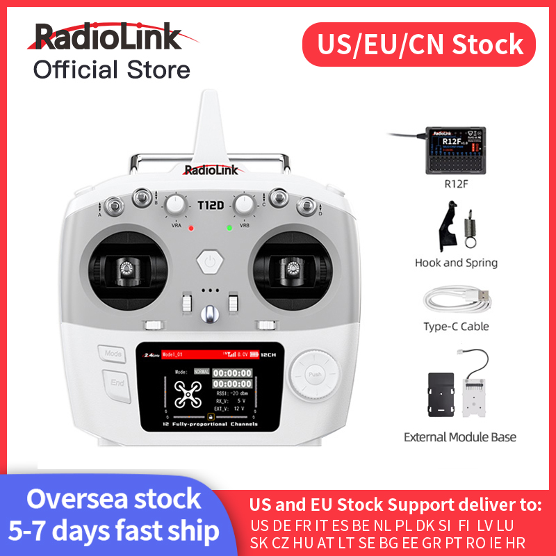 Drone And Car - Radiolink T12D ELRS 12 Saluran Pemancar,