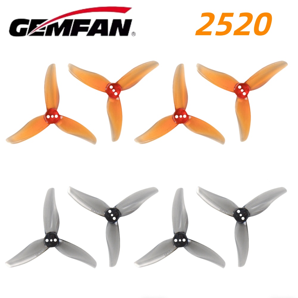 Fpv Racing Motor - 4 Pasang Gemfan Hurricane 2520 2.5X2X3