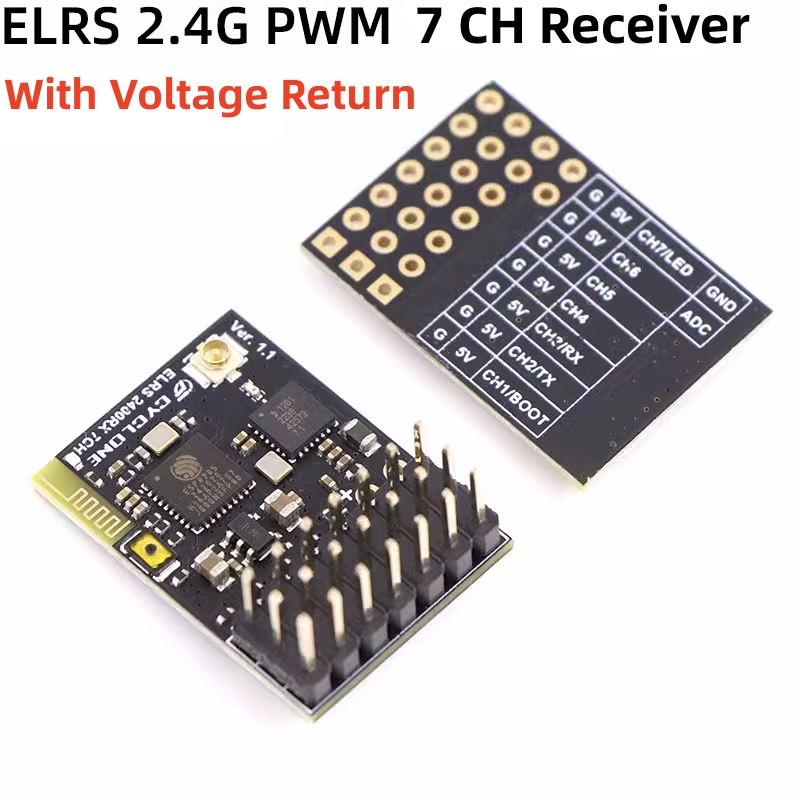 Drone Rc Leading - ELRS 2.4G PWM 7CH 6CH CRSF