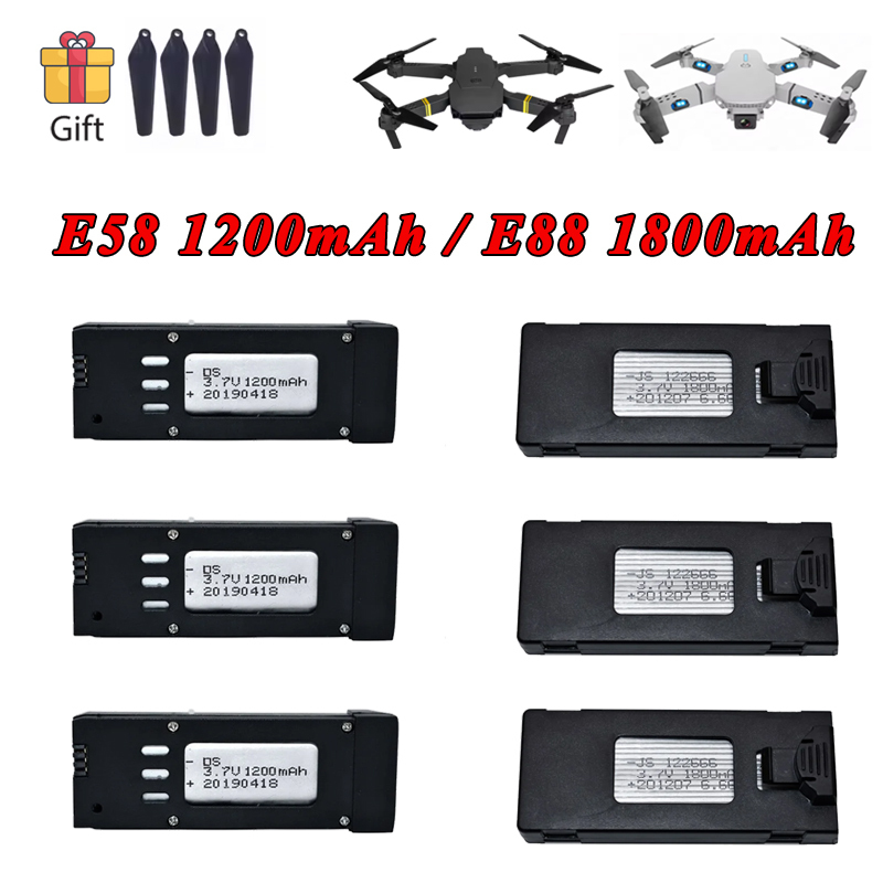 Lyzrc Drone - Baterai Lipo 3.7V 1200MAh 1800MAh untuk
