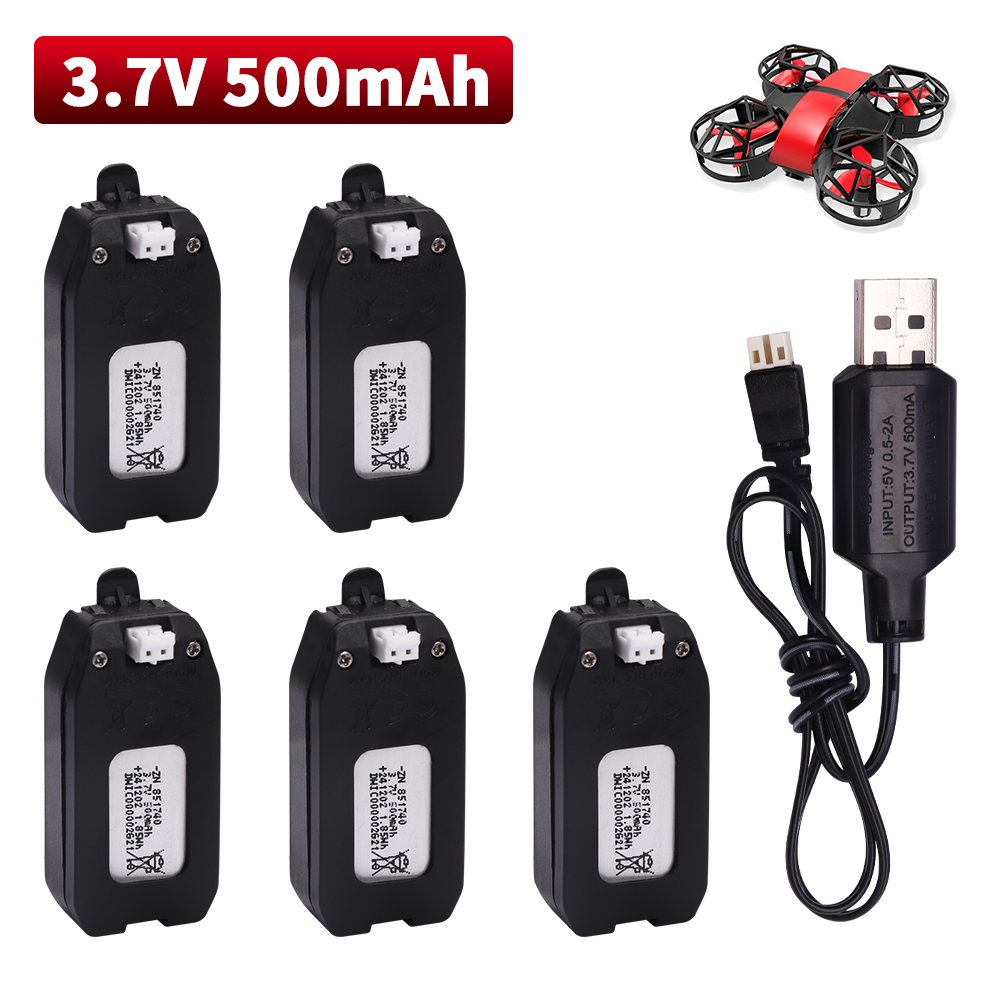 Drone Rc Leading - Baterai Lithium 3.7V 500MAh untuk NH330