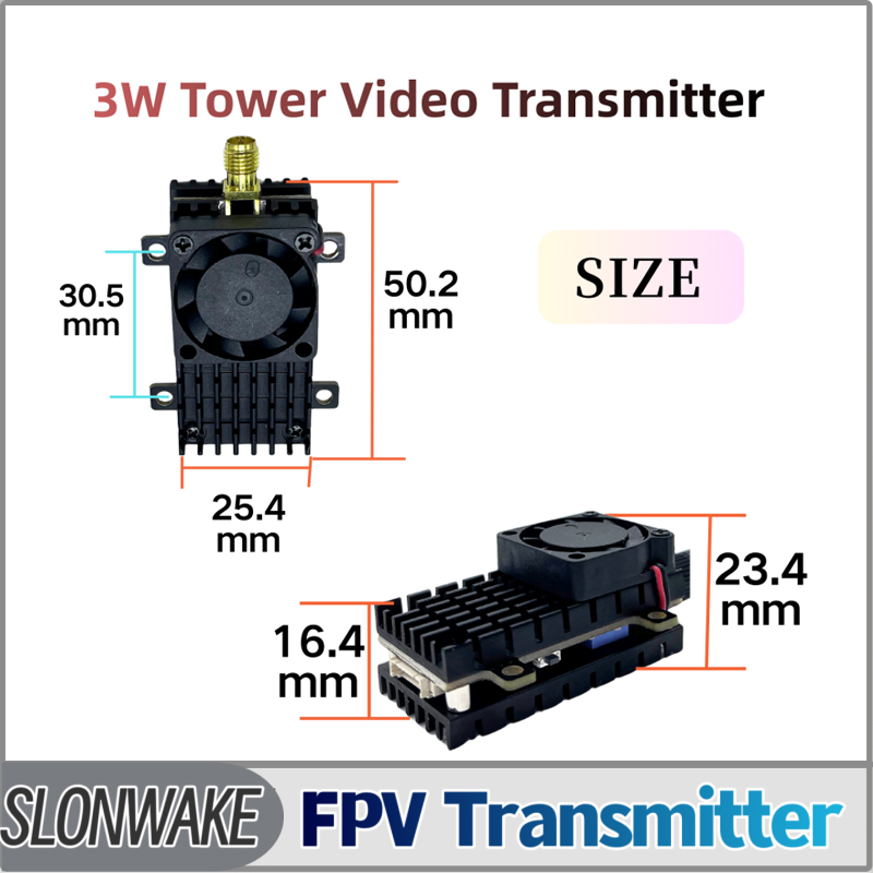 Rc Airplane Drone - Modul Transmisi Video FPV SLONWAKE 5.8G