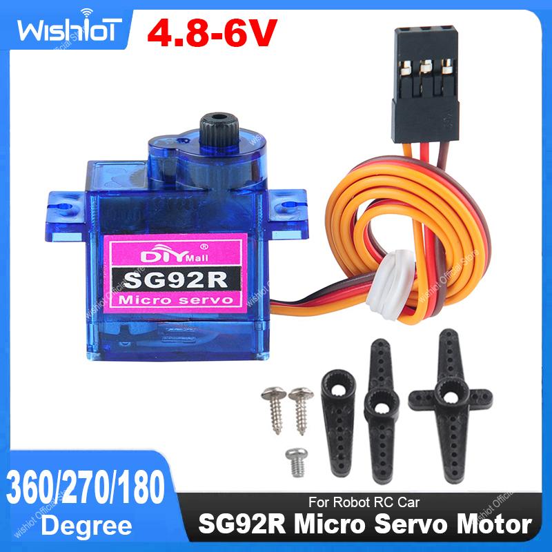 Drone Rc Leading - SG92R Motor Servo mikro 4.8-6V 360/270/180