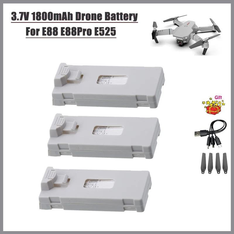 Drone Rc E99 K3 - Baterai Drone E88 Baterai E88 Asli