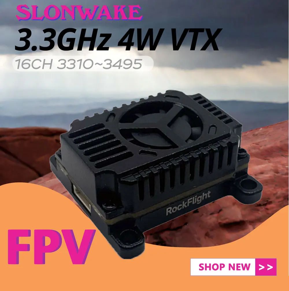 SLONWAKE FPV 3.3G 16CH 4000mW  - Drone And Car ulasan dan harga