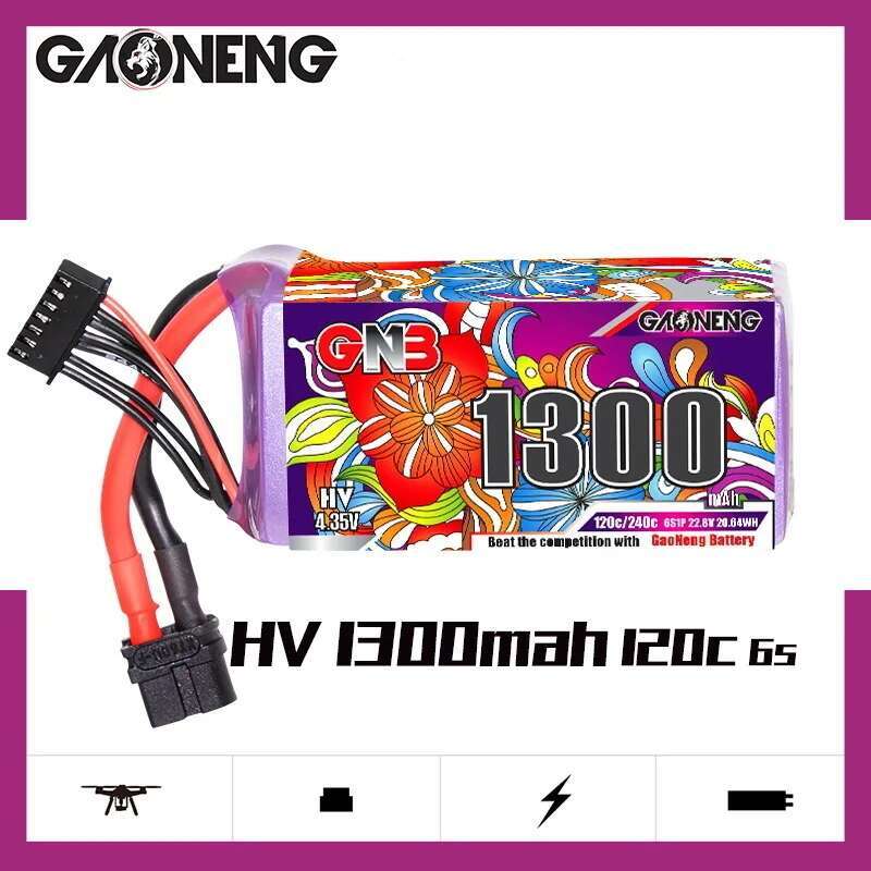 2 Buah Baterai Lipo GNB 6S 22. - Drone Rc Leading ulasan dan harga
