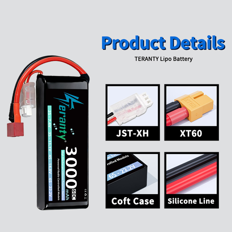 TERANTY 2S 3000mAh Baterai Lip - Drone Rc Leading ulasan dan harga