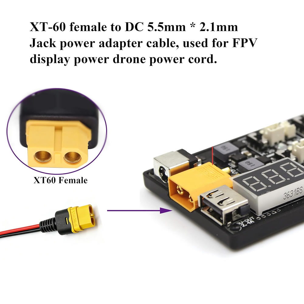 Kabel Adaptor Pengisi Daya XT6 - Drone Rc Car Hybrid ulasan dan harga