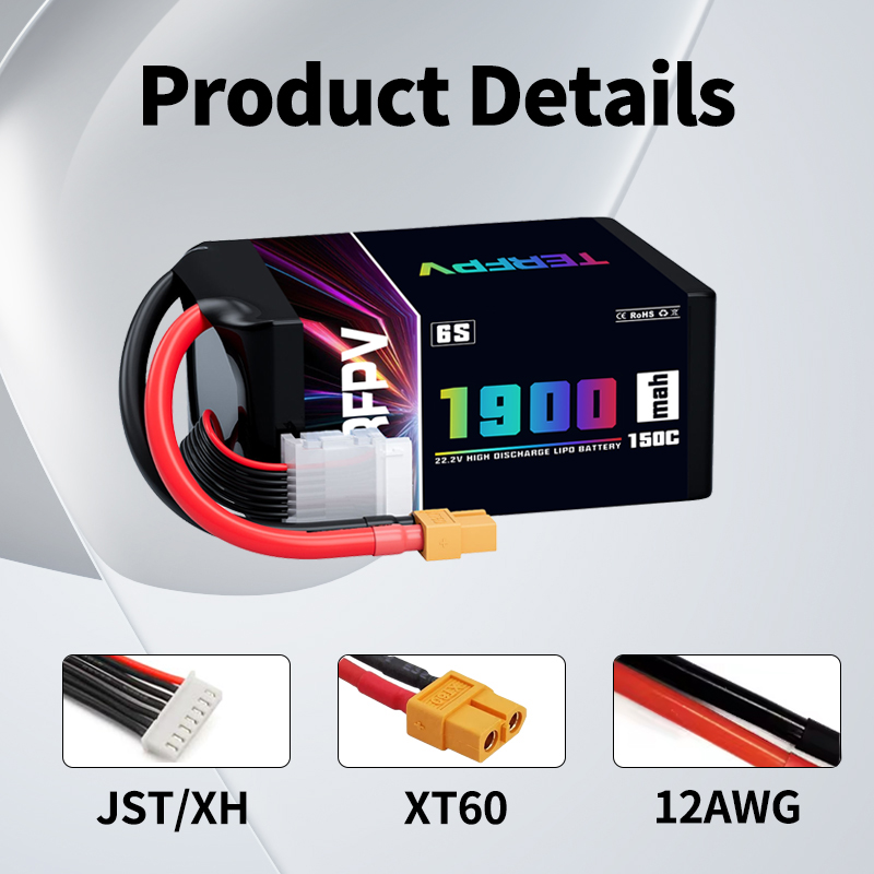 1/2Pcs Baterai TERFPV Lipo 6S  - Drone And Car ulasan dan harga