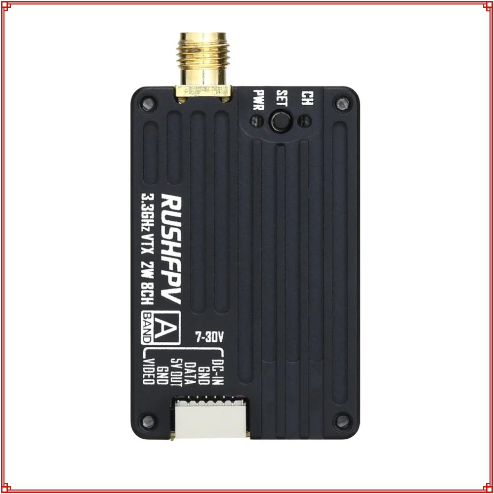 2026 RUSHFPV 3.3G 2W VTX Trans - Rc Airplane Drone ulasan dan harga