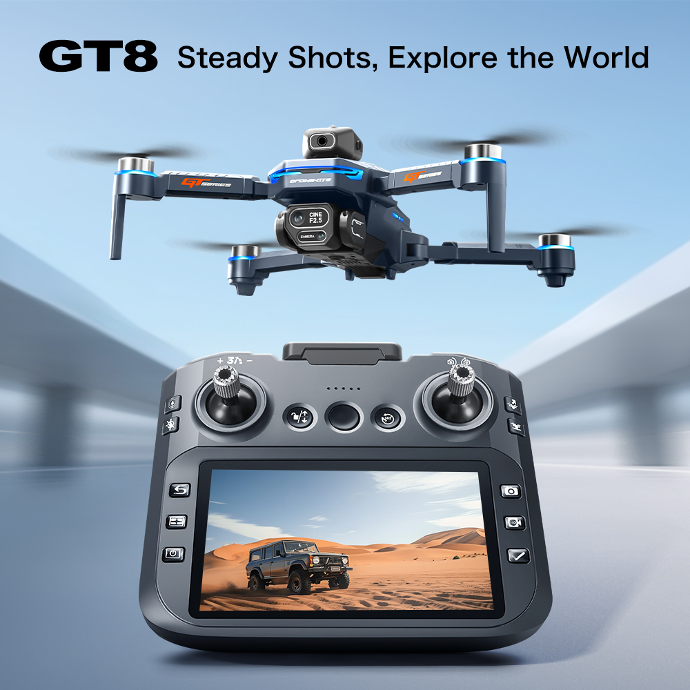 Drone Lipat GT8 Max 8K HD Prof - Drone Rc S156 ulasan dan harga