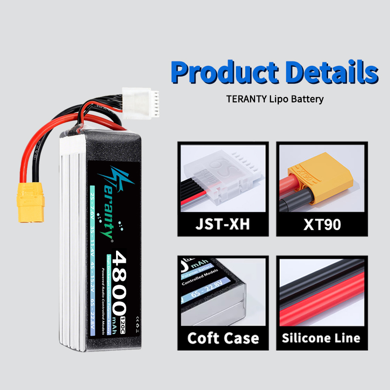 TERANTY 6S 4800MAh Baterai Lip - Drone Rc Leading ulasan dan harga