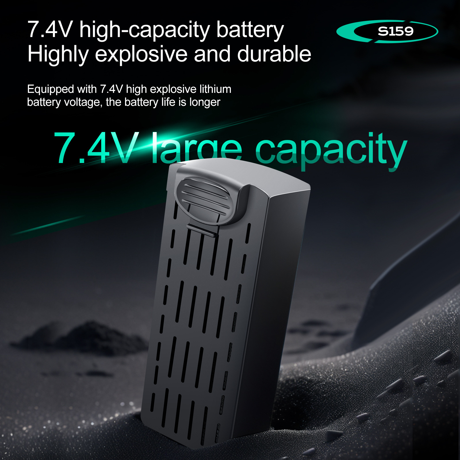 Baterai S159 7.4V 2200MAH Bate - Lyzrc Drone ulasan dan harga