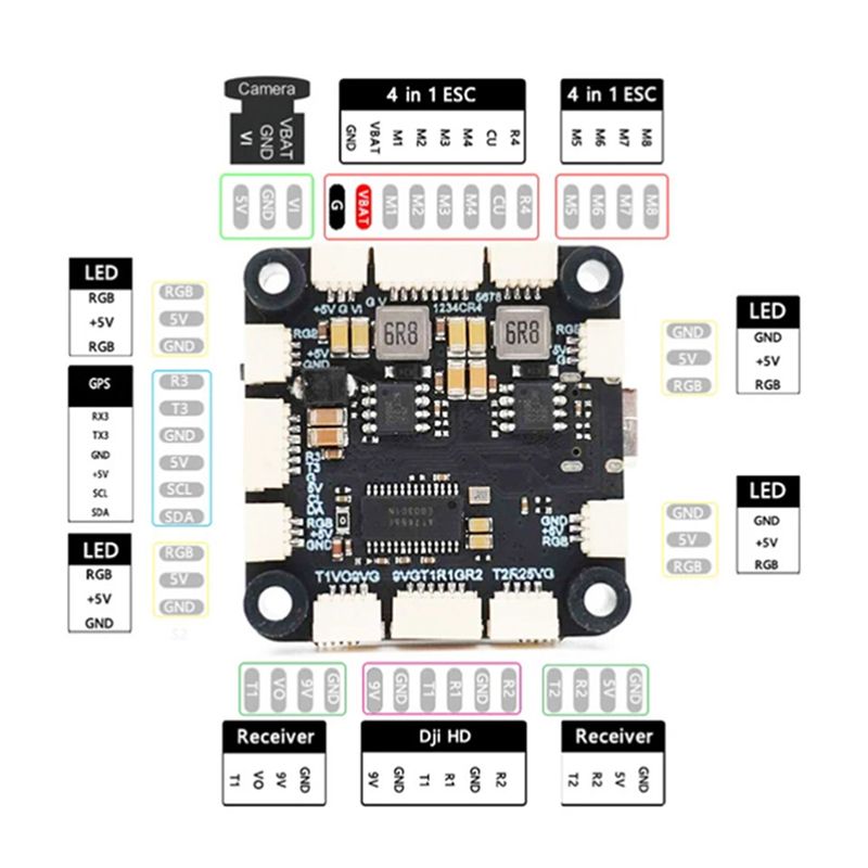 Pengontrol Penerbangan ABXE-F7 - Drone Rc Flight Controller ulasan dan harga