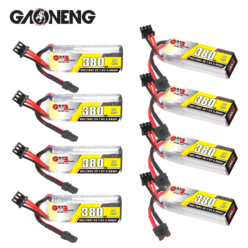 Baterai Lipo GNB 2S 7.6V 380mA - Drone Rc Leading ulasan dan harga