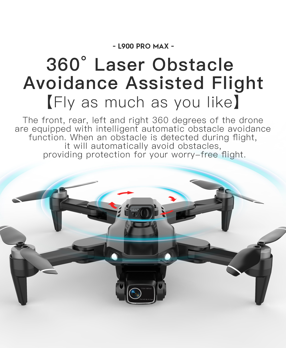 Drone LYZRC L900 PRO MAX denga - Lyzrc Drone ulasan dan harga