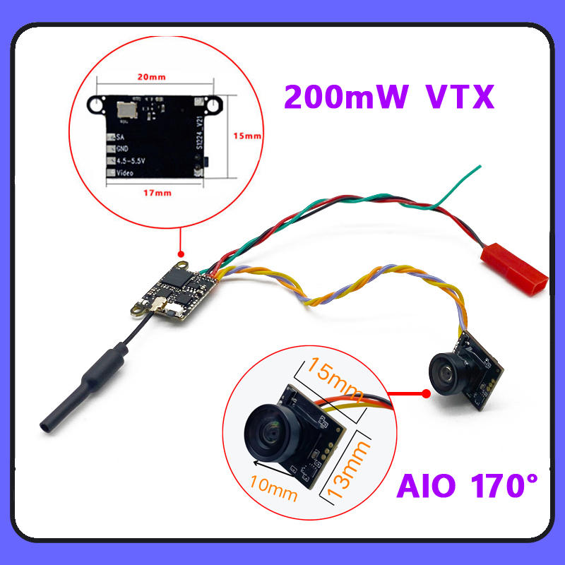 SLONWAKE 5.8G 1200TVL Kamera F - Rc Airplane Drone ulasan dan harga