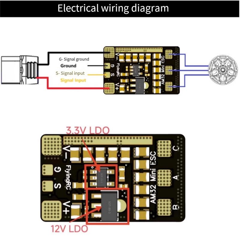 Best-AM32 ESC 40A 32-Bit Pengo - Drone And Car ulasan dan harga