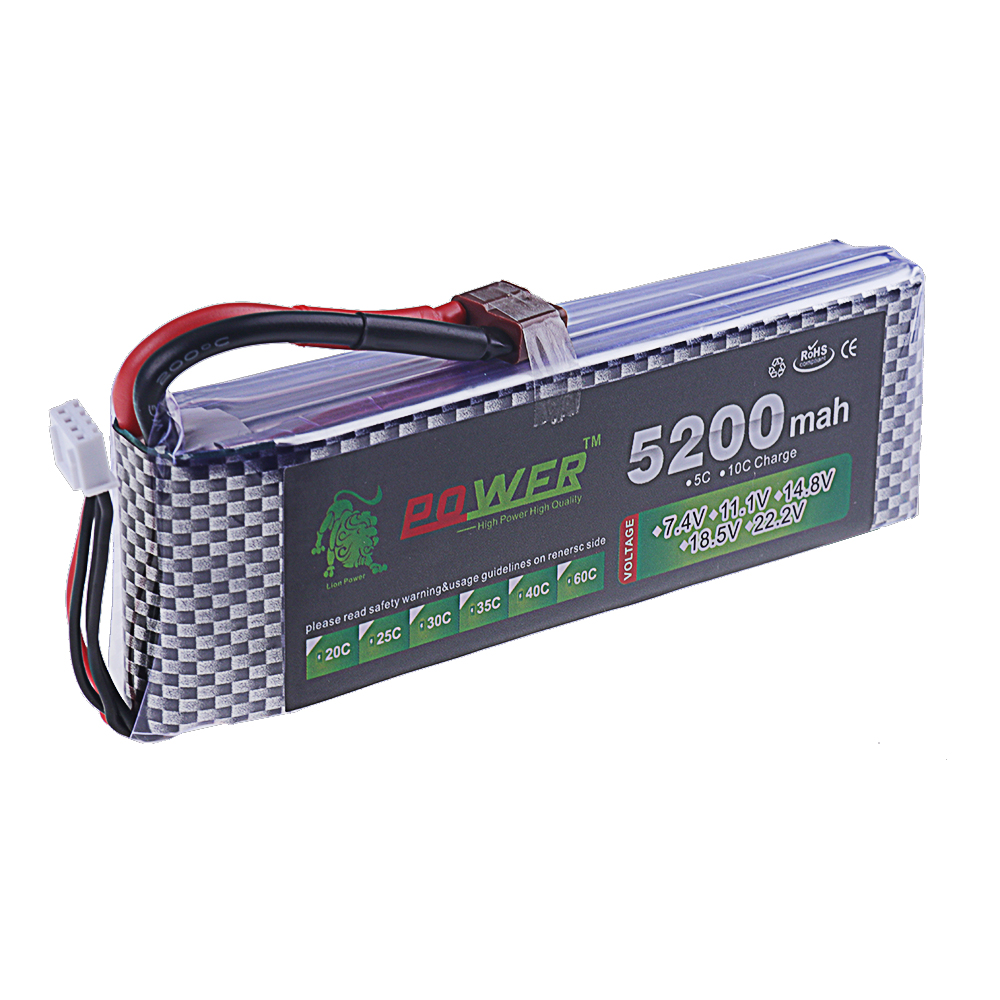 3S Lipo baterai 11.1V 5200mah  - Drone Rc Leading ulasan dan harga