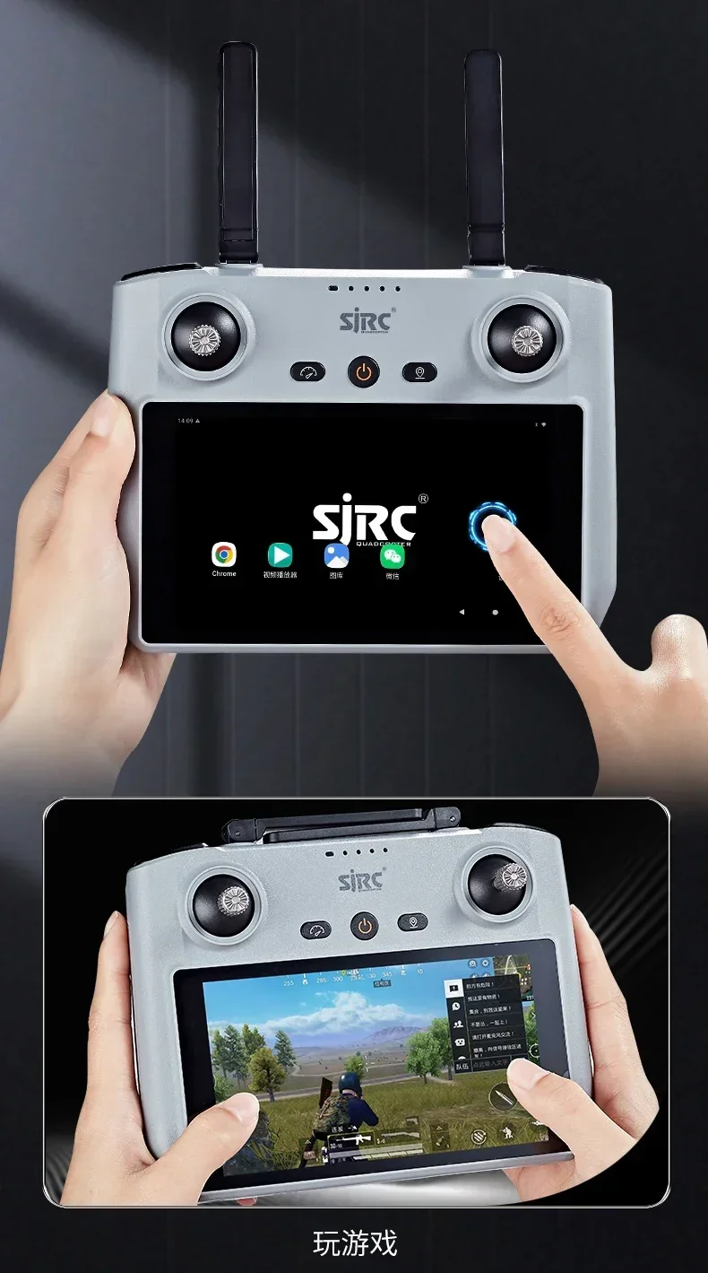 Remote Control Layar Sentuh SJ - Drone F22 Rc ulasan dan harga
